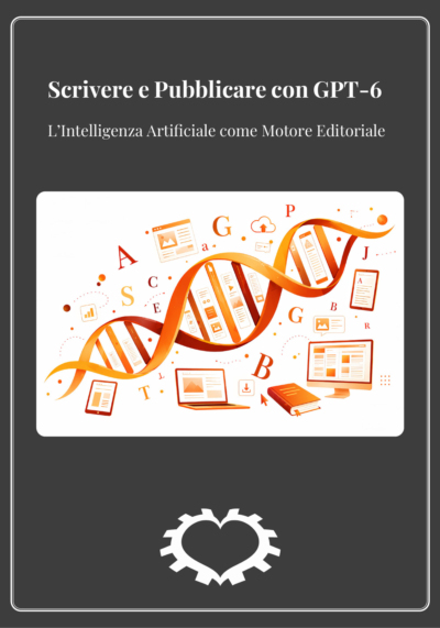 Copertina di Scrivere e Pubblicare con GPT-6 - L’Intelligenza Artificiale come Motore Editoriale, edizione 3.0
